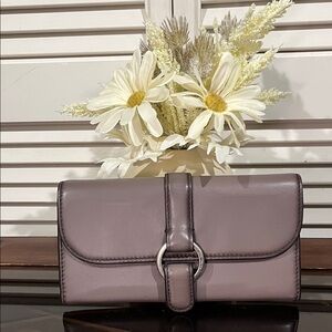 Authentic MK grey wallet